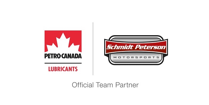 Petro-Canada Lubricants & Schmidt Peterson Motorsports logos