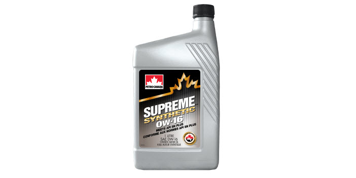 SUPREME Synthetic 0W-16
